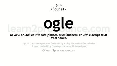 ogalbe|OGLE definition and meaning .